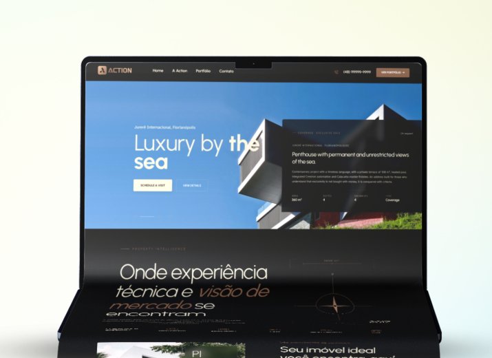 Web design portfolio by Enhanzi Dubai