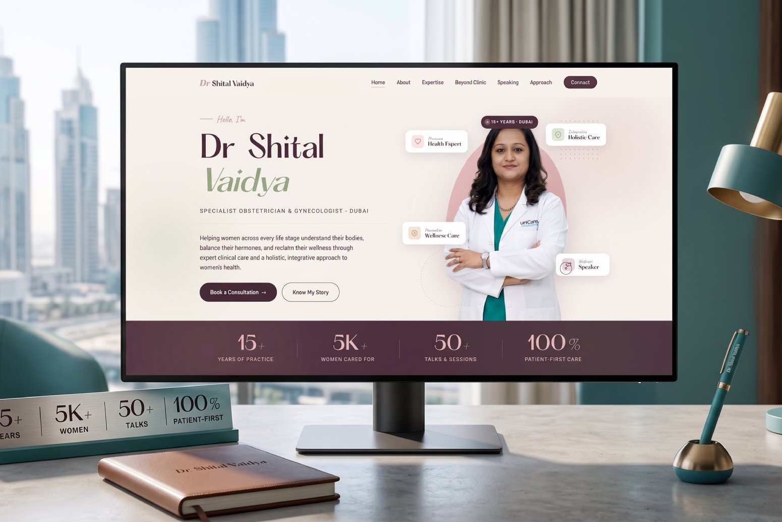 Dr Shital Personal Branding by Enhanzi