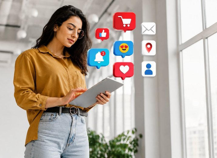 Social media management Dubai by Enhanzi
